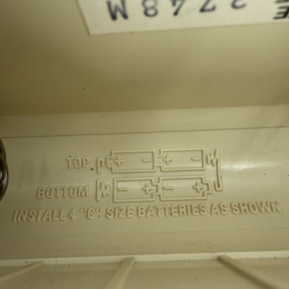 Vintage GE Kitchen Campaign AM/FM Radio With Digital Clock 7-4208B Tested - Picture 9 of 15